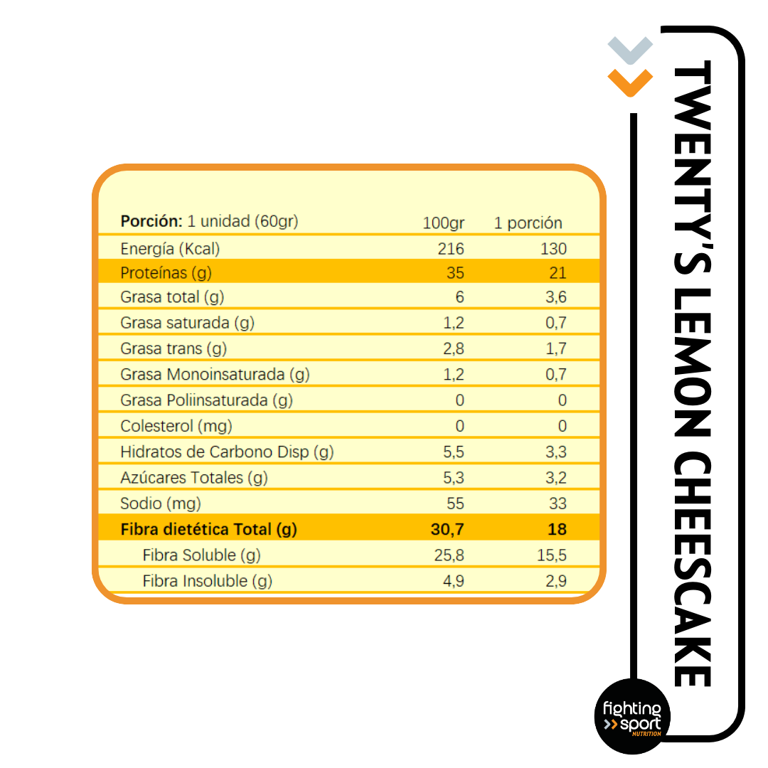 Twentys Lemon Cheesecake 12un