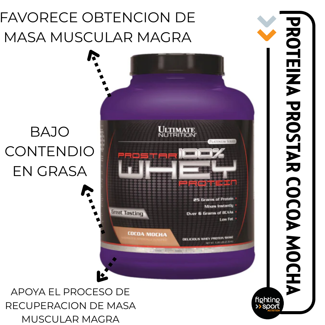 Ultimate Nutrition Prostar Cocoa Mocha 2.39Kg.