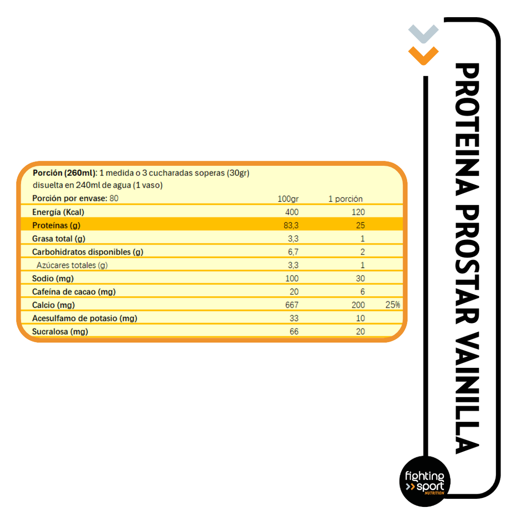 Ultimate Nutrition Prostar Vainilla 2.39Kg.