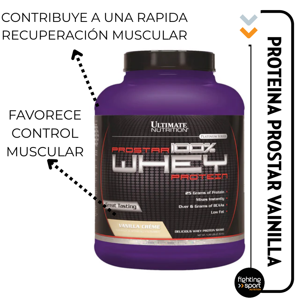 Ultimate Nutrition Prostar Vainilla 2.39Kg.