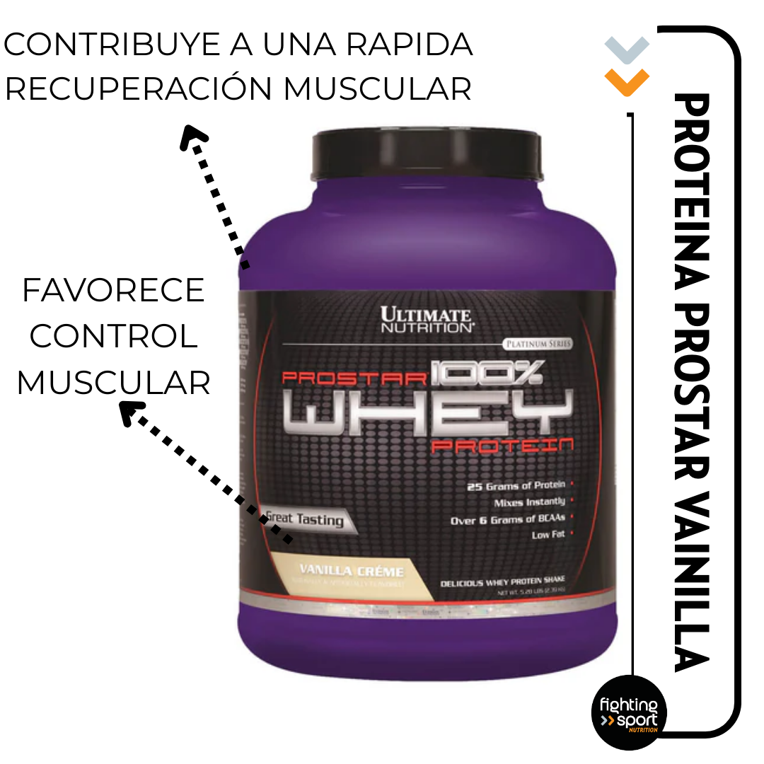 Ultimate Nutrition Prostar Vainilla 2.39Kg.