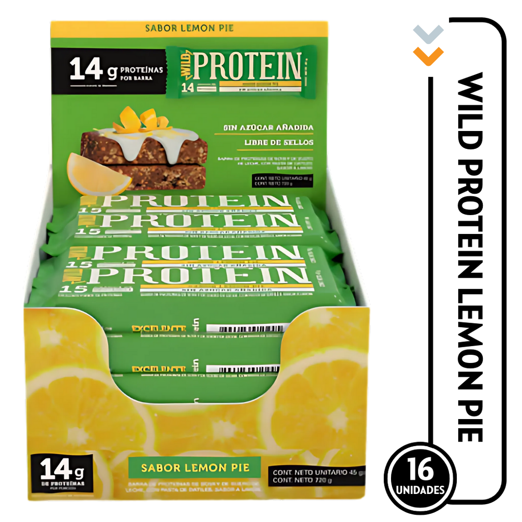 Wild Protein Lemon Pie 16 unidades