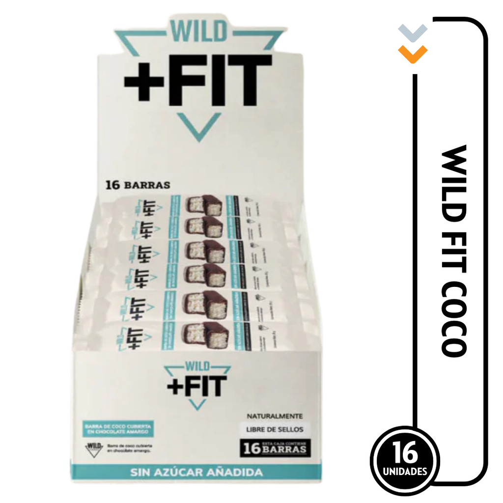 Wild Fit Coco 16 unidades