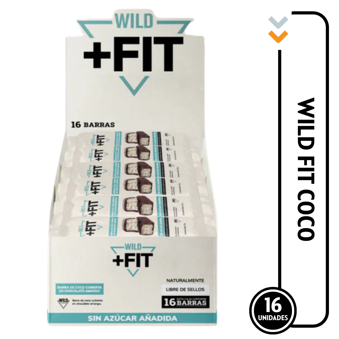 Wild Fit Coco 16 unidades