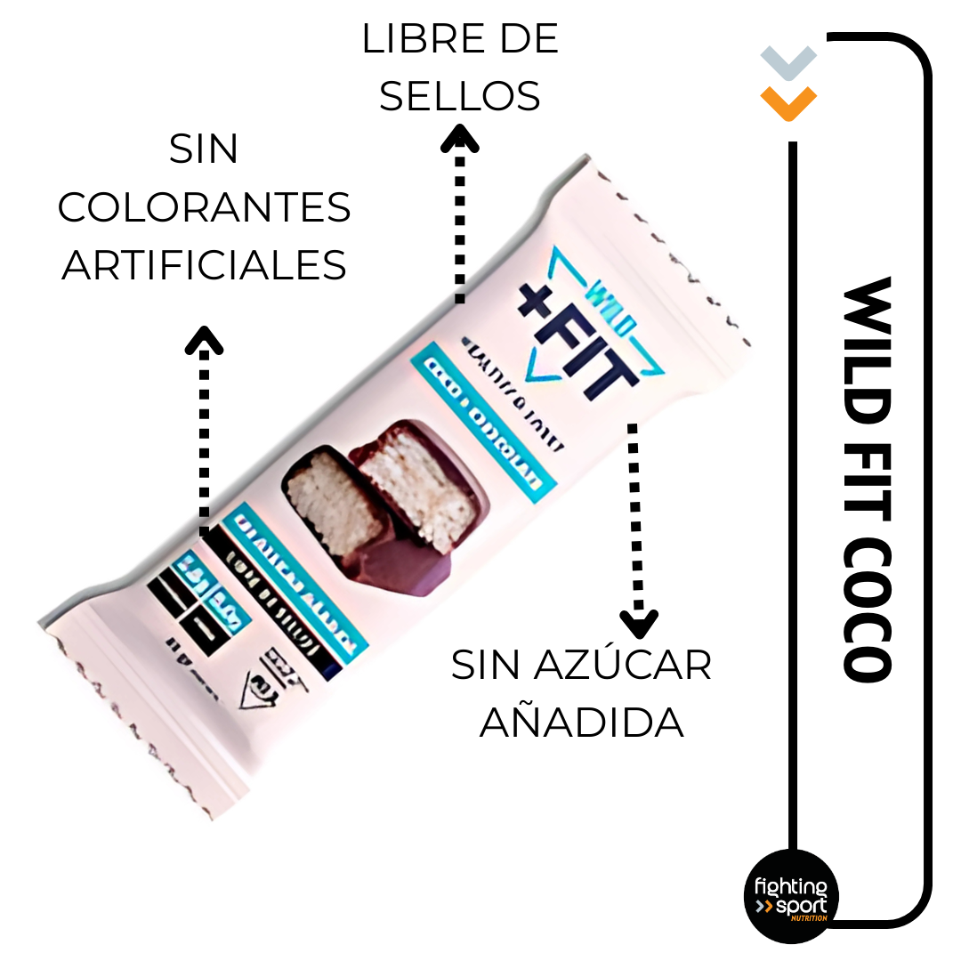 Barra Wild Fit Chocolate Coco 35g