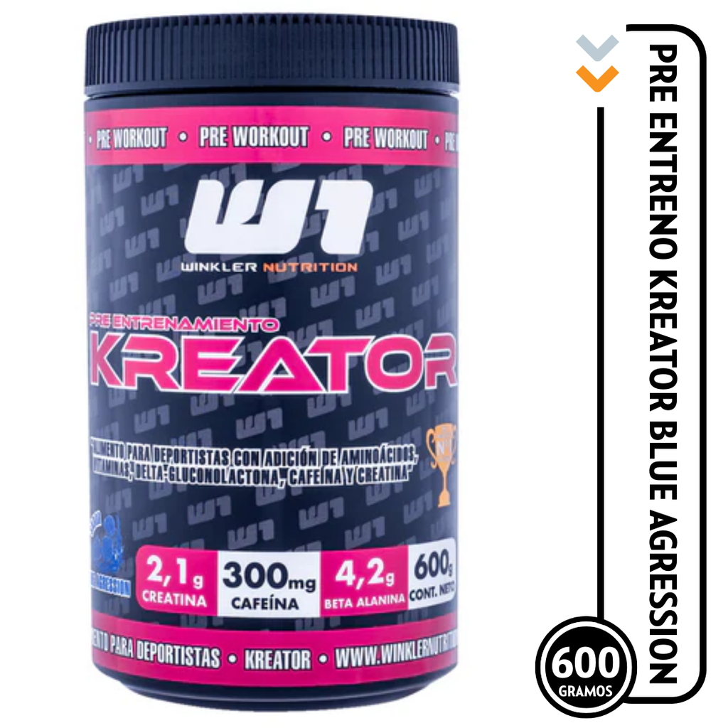 Pre Entreno Kreator Blue Agression