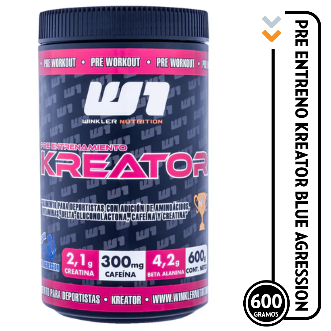 Pre Entreno Kreator Blue Agression