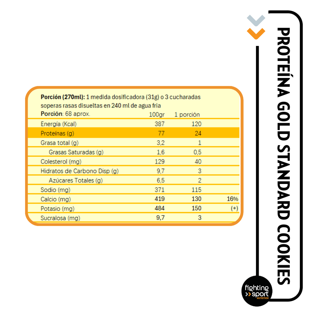 Gold Standard 100% Whey Protein Cookies 2.1Kg
