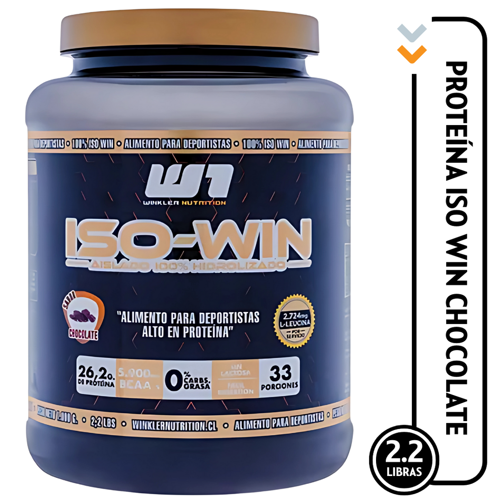 Proteína Hidrolizada Iso Win Chocolate 1Kg.