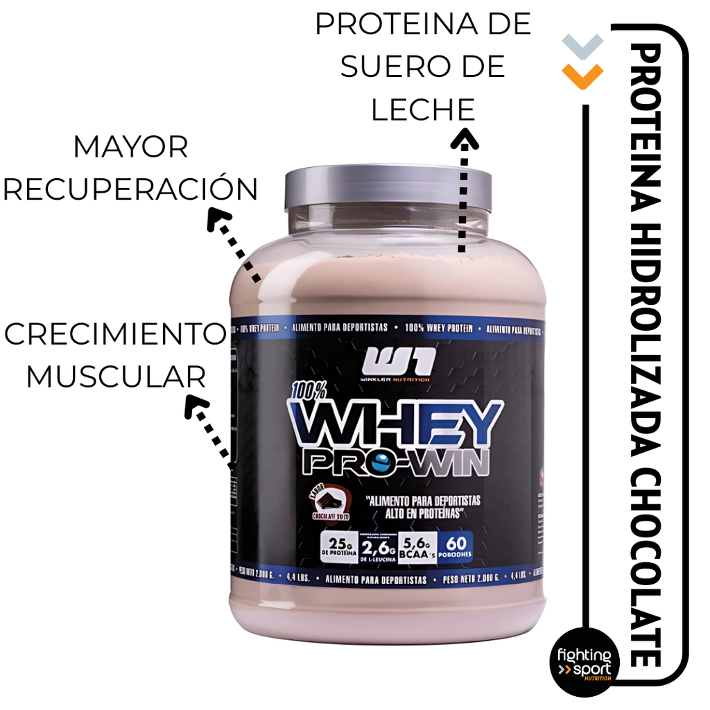 Proteína Whey Pro Win Chocolate 2Kg