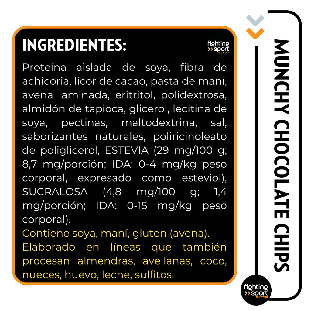 Wild Protein Munchy Chocolate Chips 16un