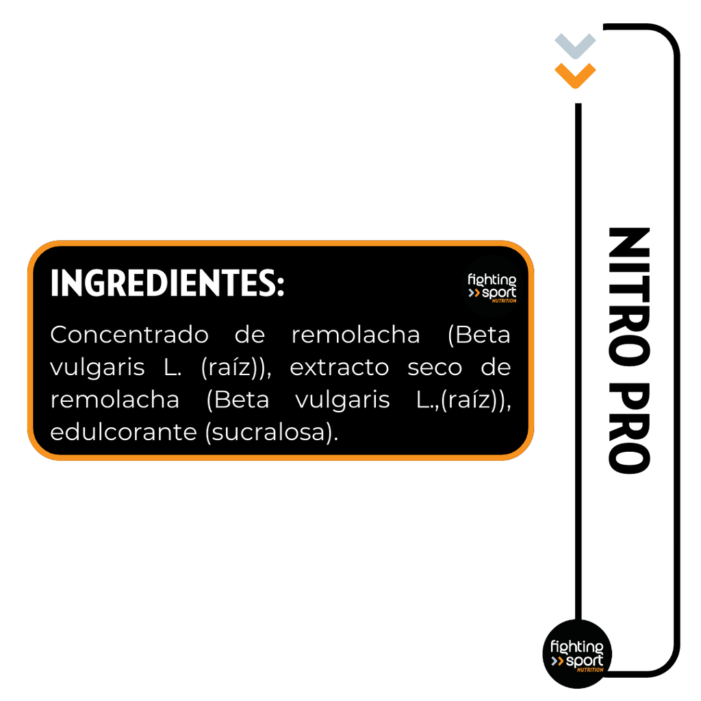 Pack 3un Nitro Pro Betarraga 226ers
