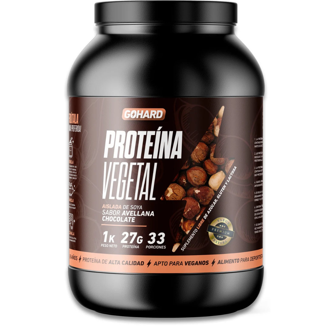 Proteina Vegetal Chocolate Avellana 1 Kg
