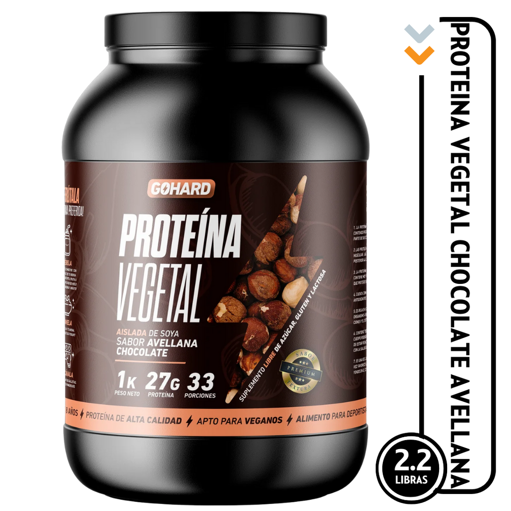 Proteina Vegetal Chocolate Avellana 1 Kg
