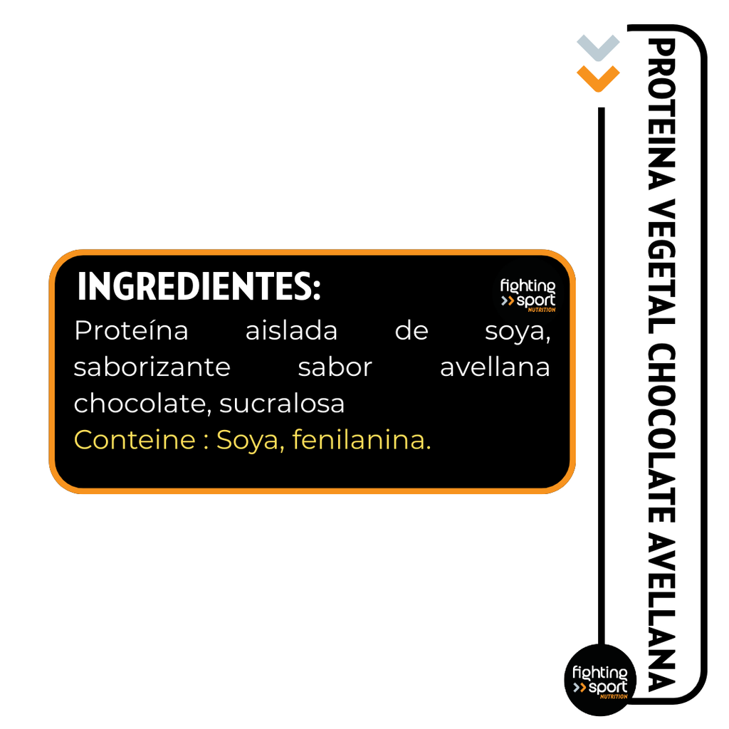 Proteina Vegetal Chocolate Avellana 1 Kg