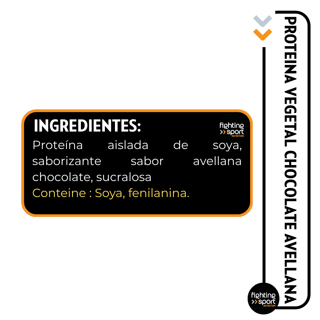 Proteina Vegetal Chocolate Avellana 1 Kg