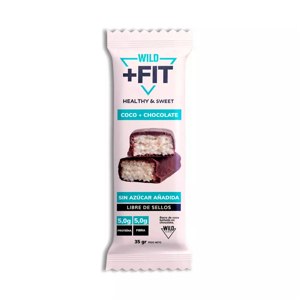 Barra Wild Fit Chocolate Coco 35g