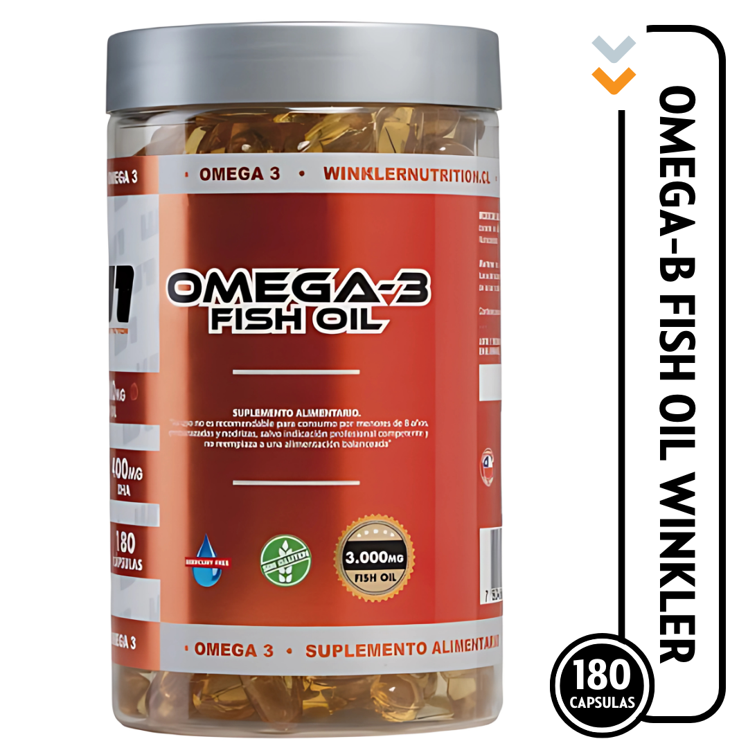 Omega 3 Winker Nutrition 60 Porciones