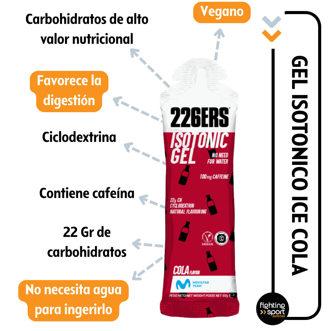 Pack 3un Gek Isotonico 226ers sabor Cola