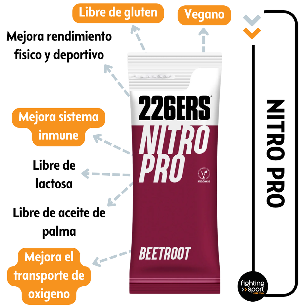 Pack 3un Nitro Pro Betarraga 226ers